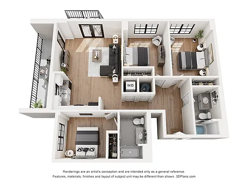 Floor plan D2
