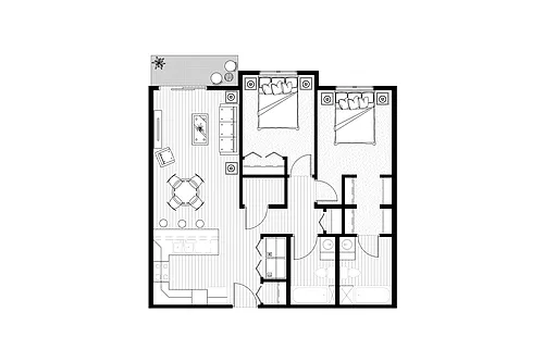 Floor plan 10-214