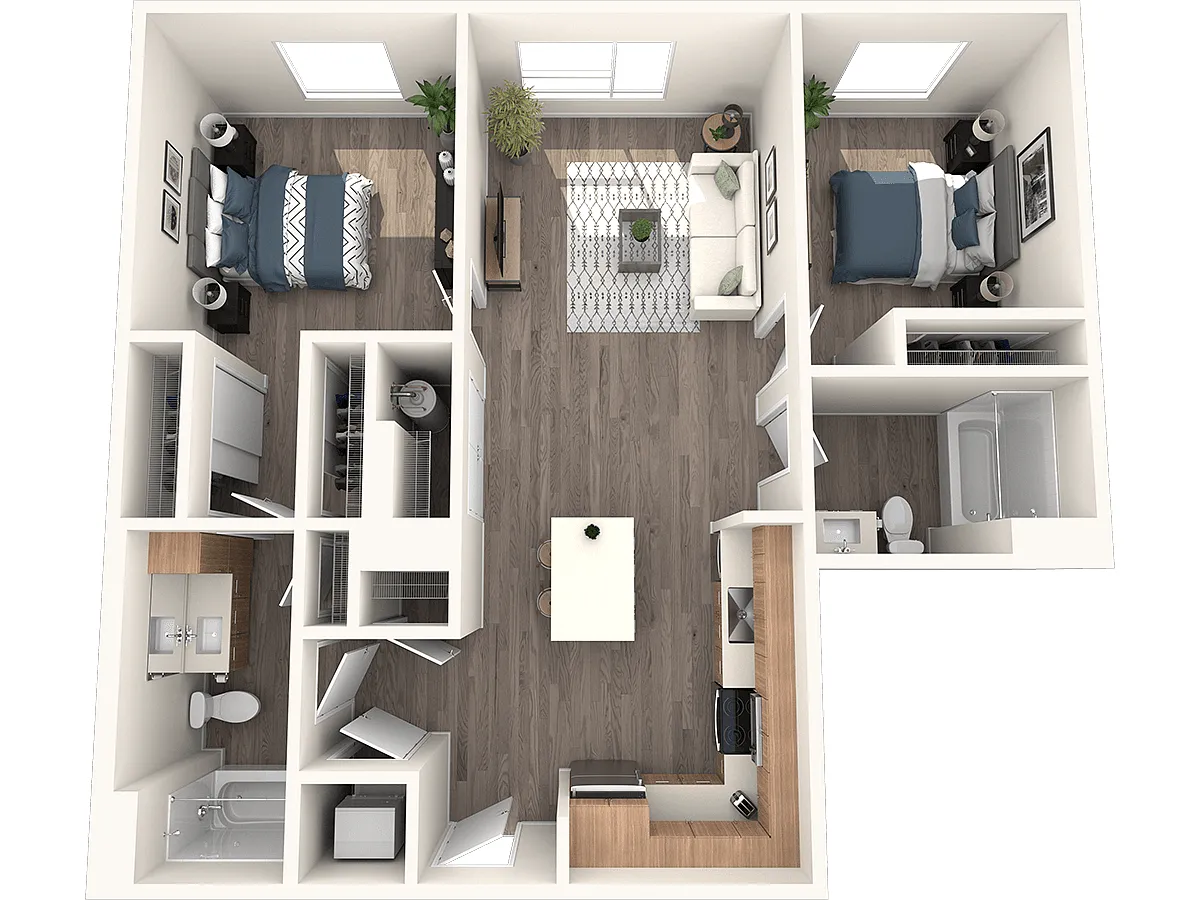 Floor plan B20AM