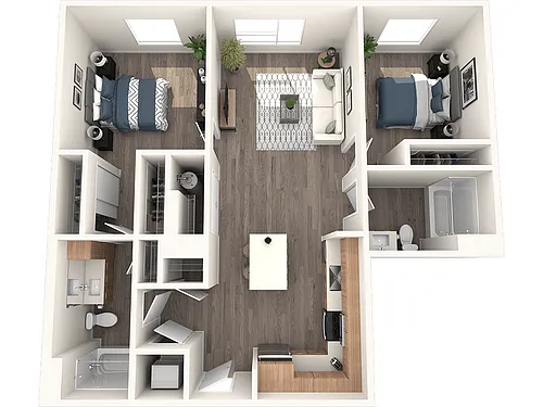 Floor plan B20AM