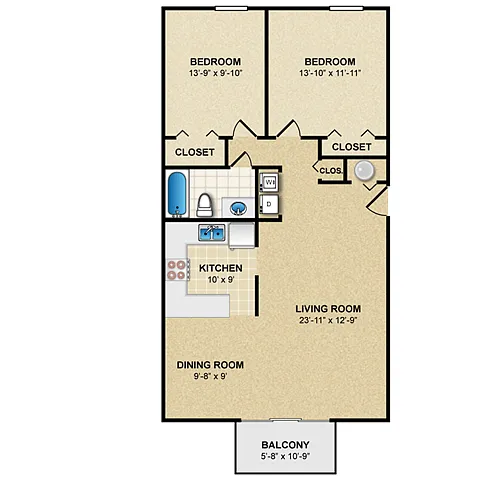 Floor plan Willow