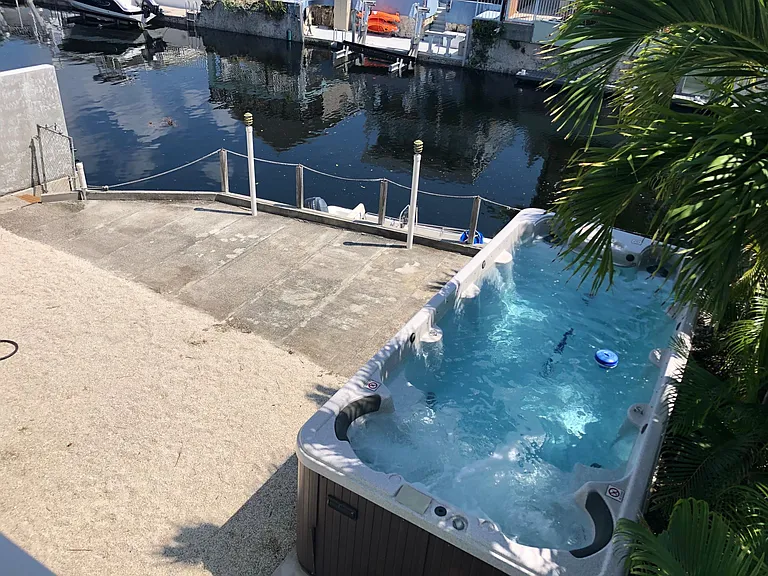 View from deck
