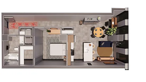 Floor plan The William
