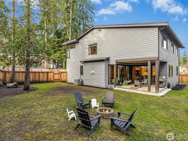large flat backyard