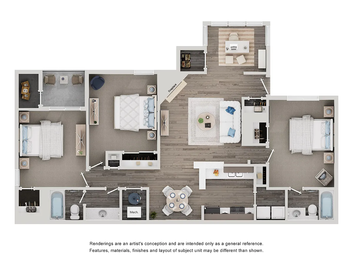 Floor plan C2-3x2s