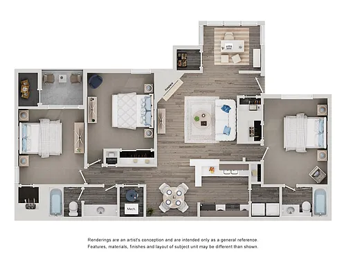 Floor plan C2-3x2s