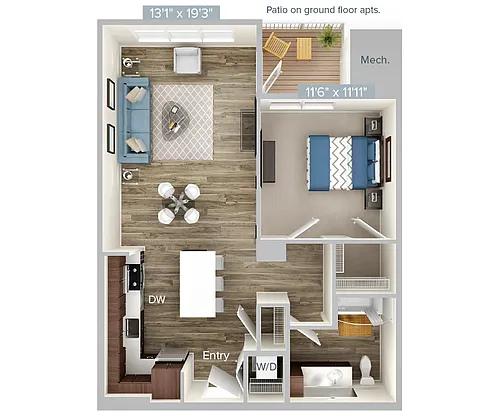 Floor plan A5-785-805
