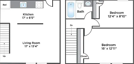Floor plan 2TH