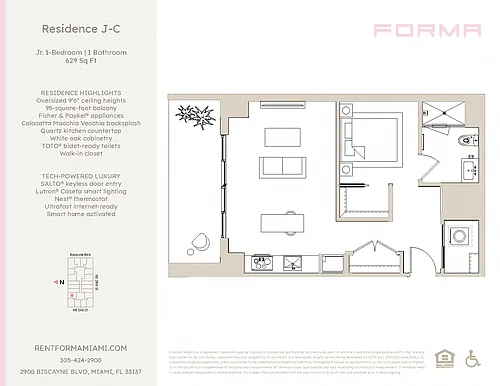 Floor plan J-C
