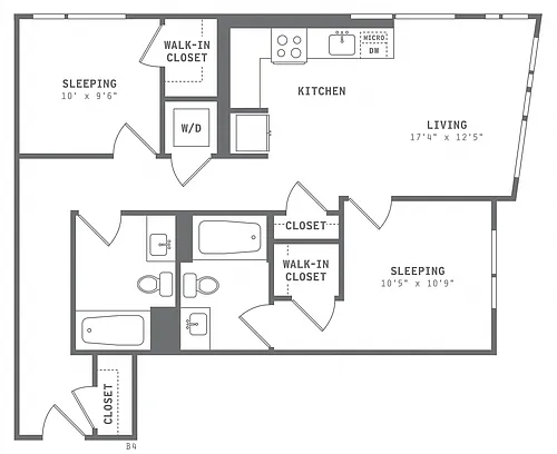 Floor plan B4