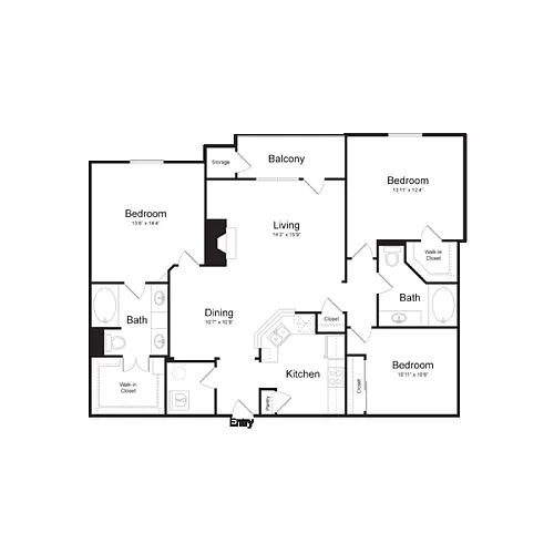Floor plan C1