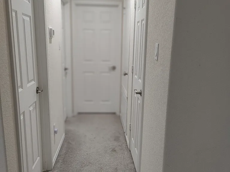 Access to bedrooms and bathroom