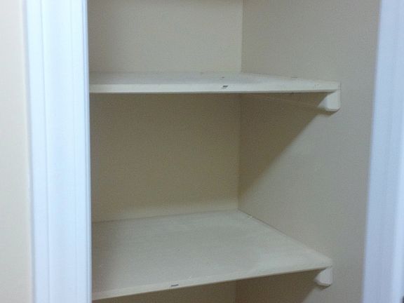 nice size linen closet redone