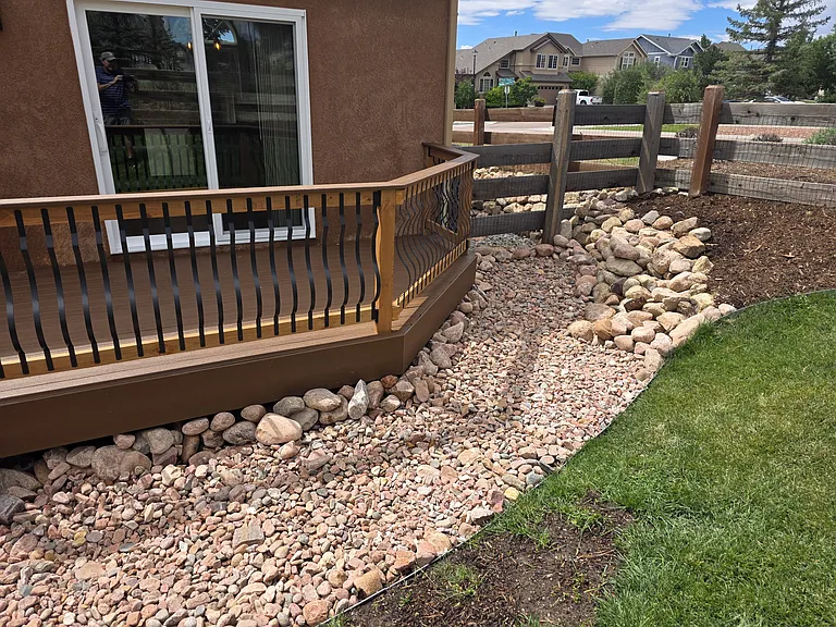 Deck - right side