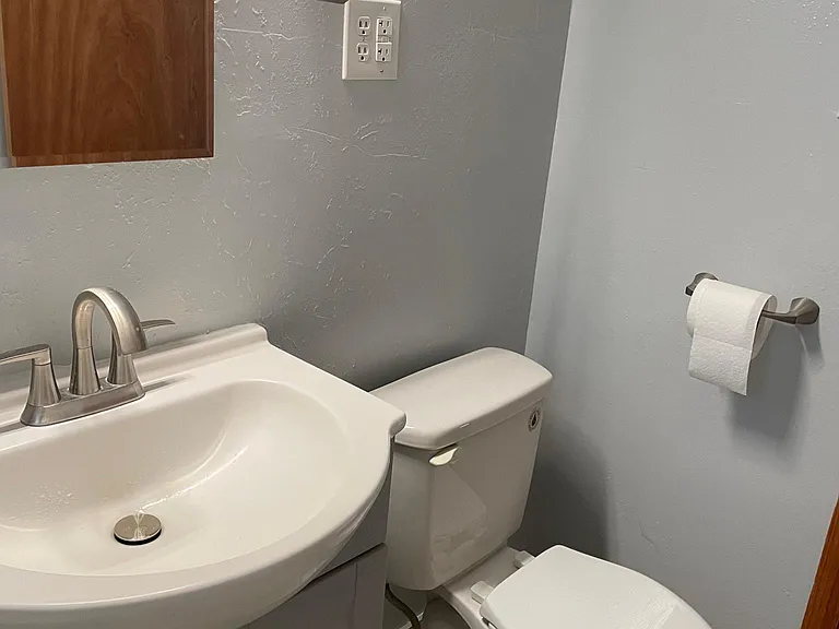 Bathroom and toilet