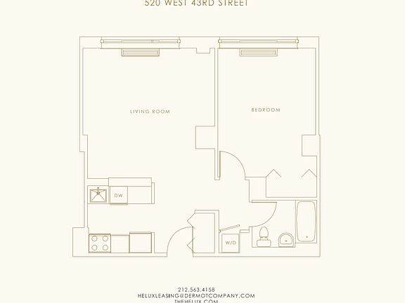 2nd image of 520 W 43rd St APT 6E