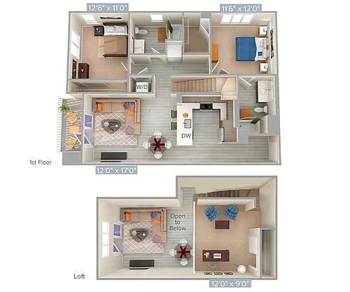 Floor plan B3L-1257