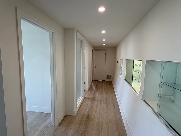 Lower level hallway