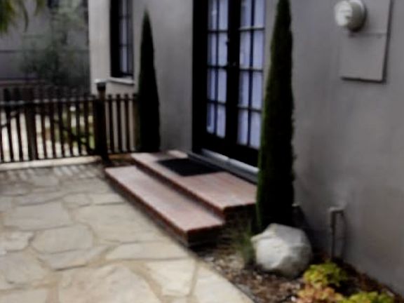 Guest house entrance