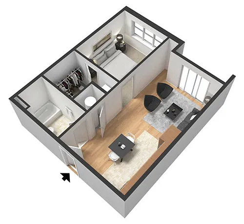 Floor plan Florence