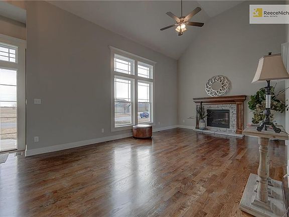 Vaulted Ceiling, wood flooring and the best trim carpenter in the area.  Quality is second to none!