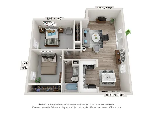 Floor plan 2G