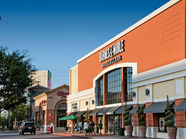 Barnes and Noble is close to the community