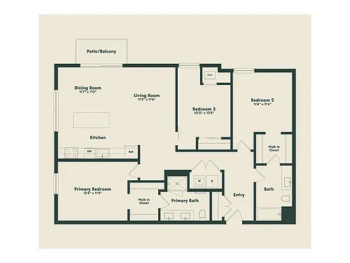 Floor plan D-1