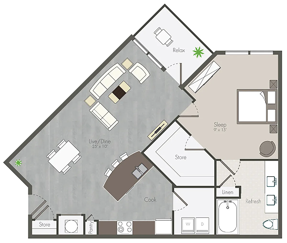 Floor plan Hudson