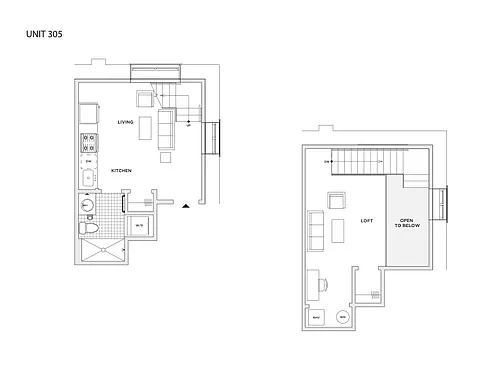 Floor plan Loft