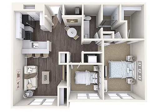 Floor plan B1