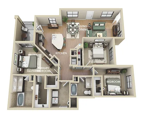 Floor plan Wainscott