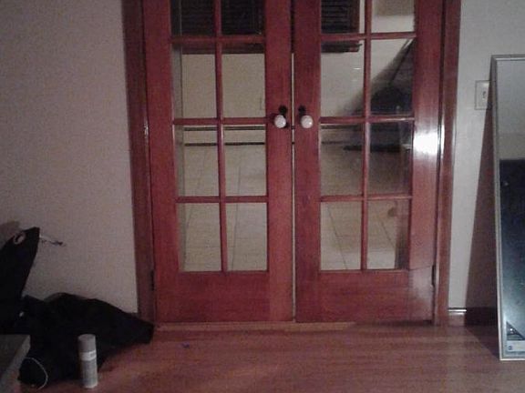 Entryway to living room