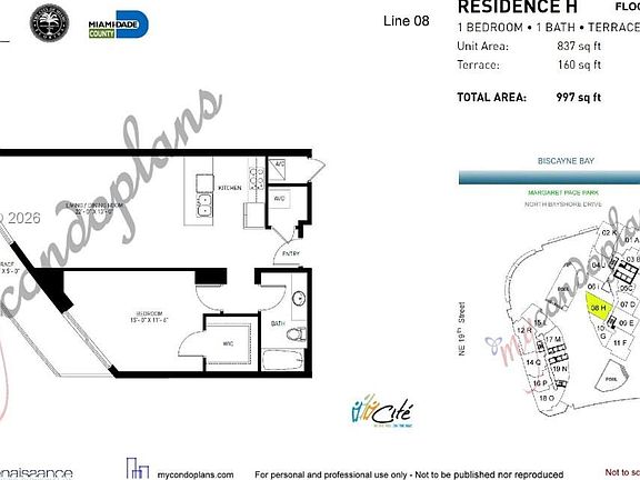 4th image of 1900 N Bayshore Dr APT 3508