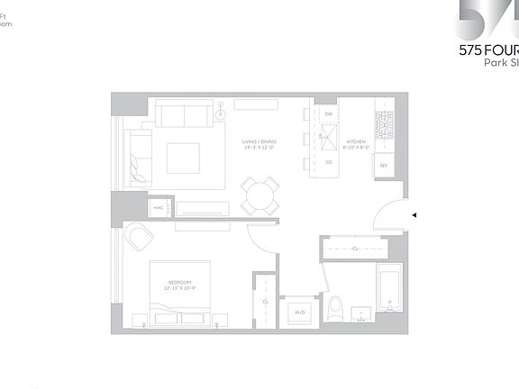 2nd image of 575 4th Ave #8B