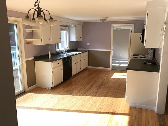 Kitchen/Dining Room with Hardwood Floors