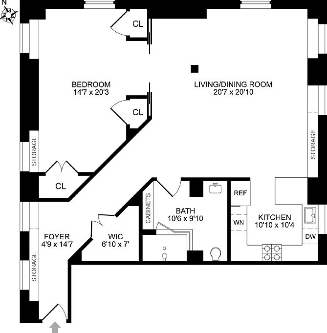 1st image of 315 W 23rd St APT 5E