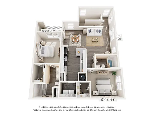 Floor plan Foxtrot