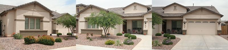 Pano image of house