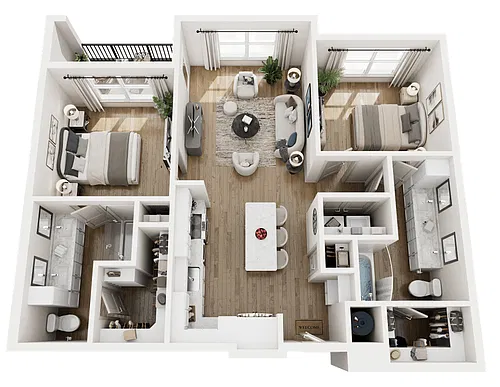 Floor plan B1
