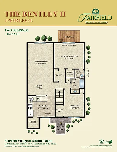 Floor plan Bentley II UC