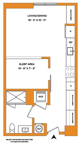 Floor plan Studio-S5 Mason