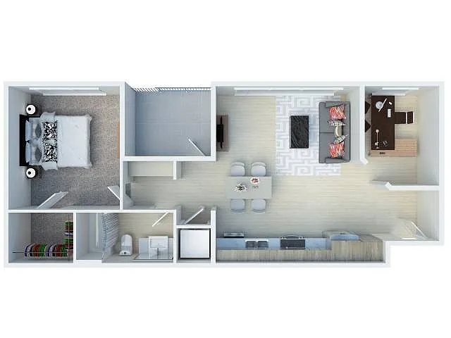 Floor plan The Seville