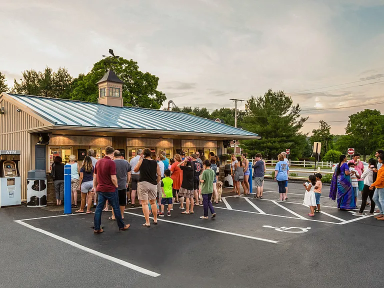 Stop for ice cream in the summer