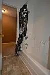 Tub/Shower with Hollywood bath layout...allows for 2 areas of privacy in your master bathroom