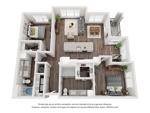 Floor plan B3