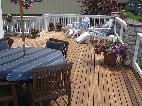 Front deck