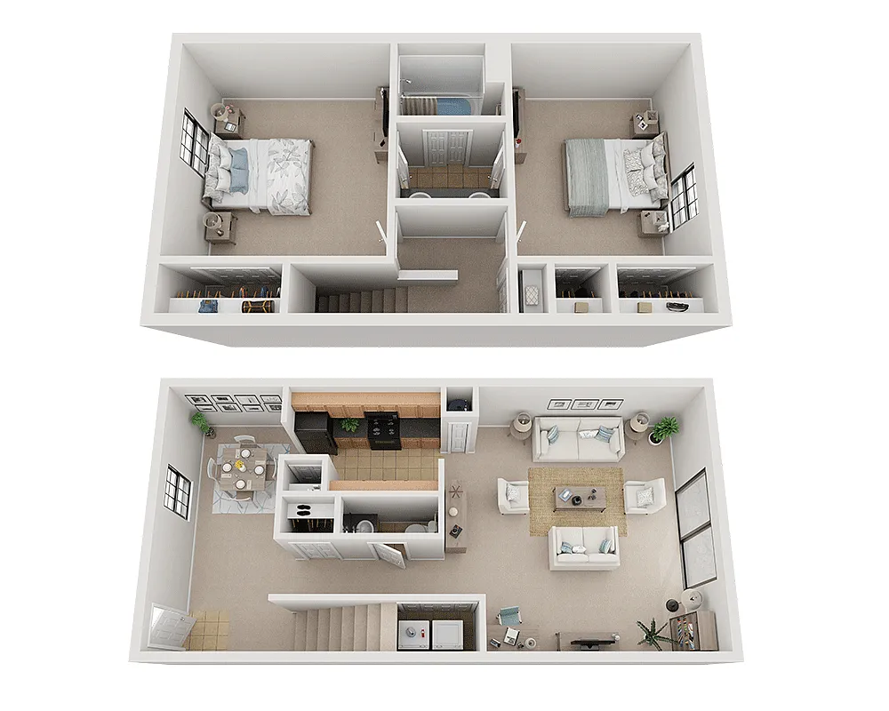 Floor plan Plan B1.5T