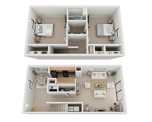 Floor plan Plan B1.5T