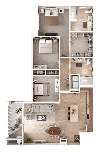 Floor plan C1